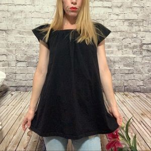 ‼️ASOS Black A Line Ruffle Sleeve Top Size 0‼️